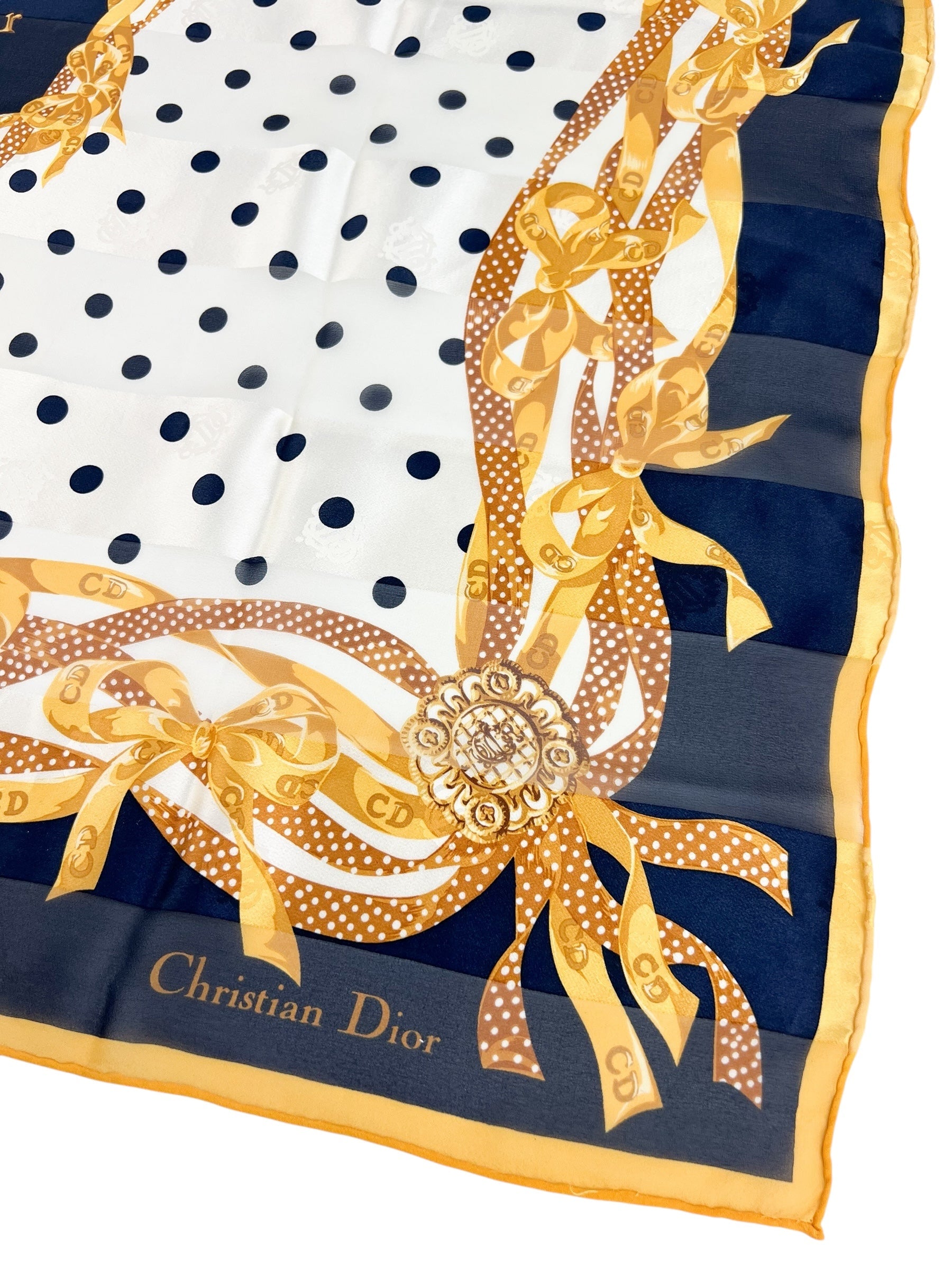 Christian Dior 100% Silk Scarf