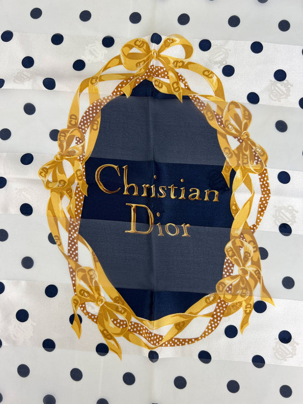 Christian Dior 100% Silk Scarf