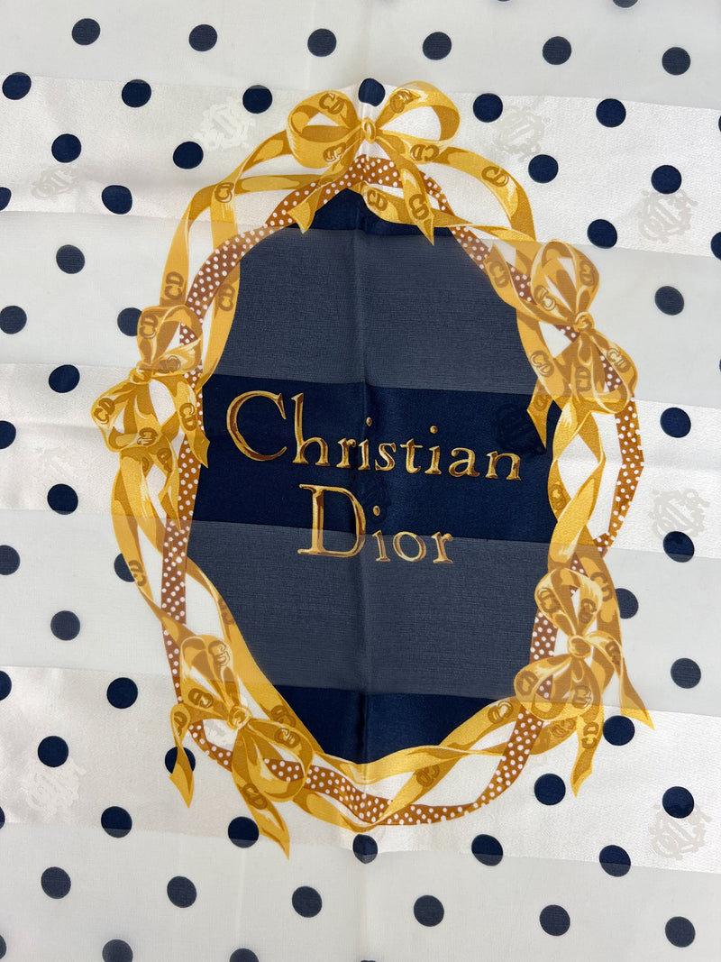 Christian Dior 100% Silk Scarf