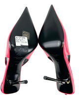 Saint Laurent Hot Pink Kiss 105 Pumps