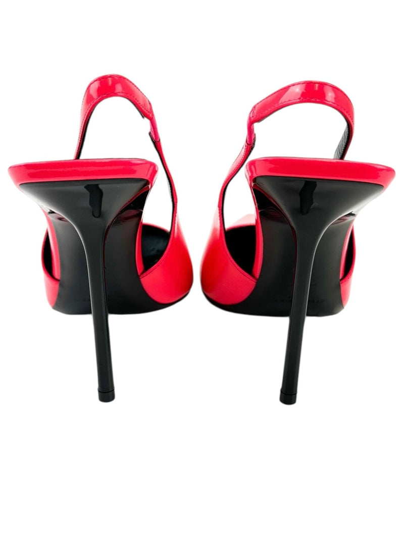 Saint Laurent Hot Pink Kiss 105 Pumps