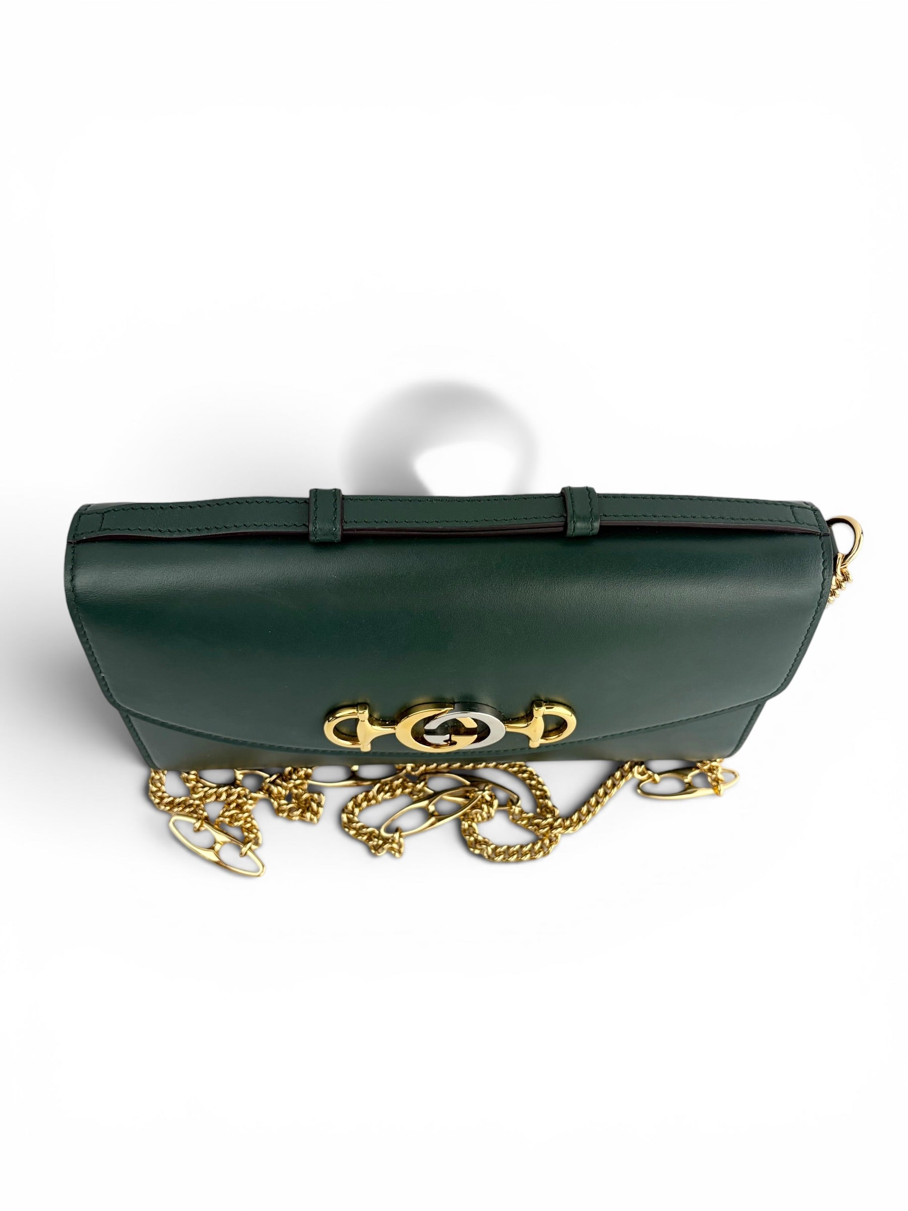 gucci-deep-green-leather-small-zumi-bag-4
