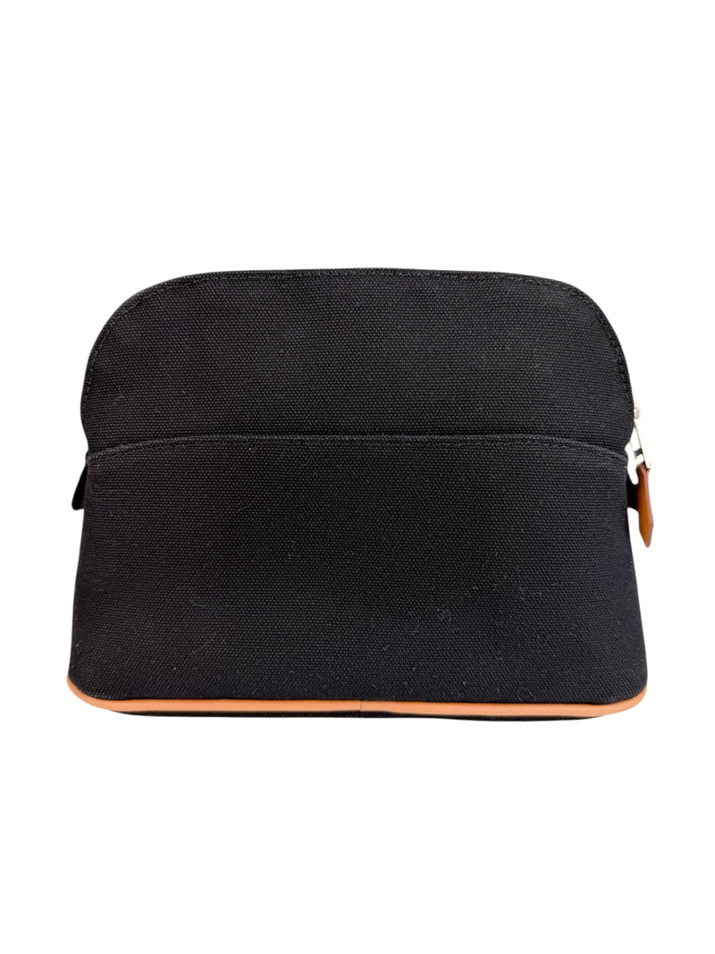 Hermes Small Black Bolide Pouch (Full Set)