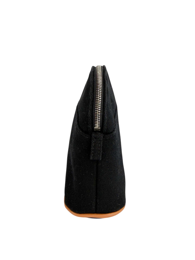 Hermes Small Black Bolide Pouch (Full Set)