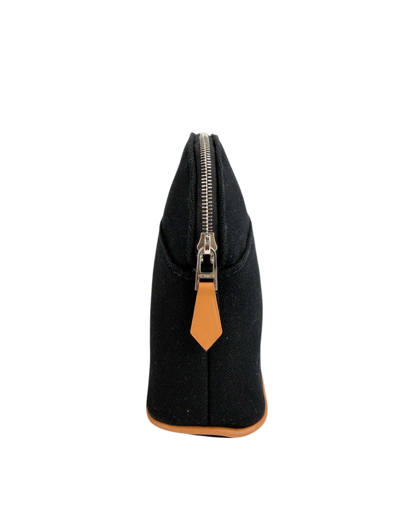 Hermes Small Black Bolide Pouch (Full Set)