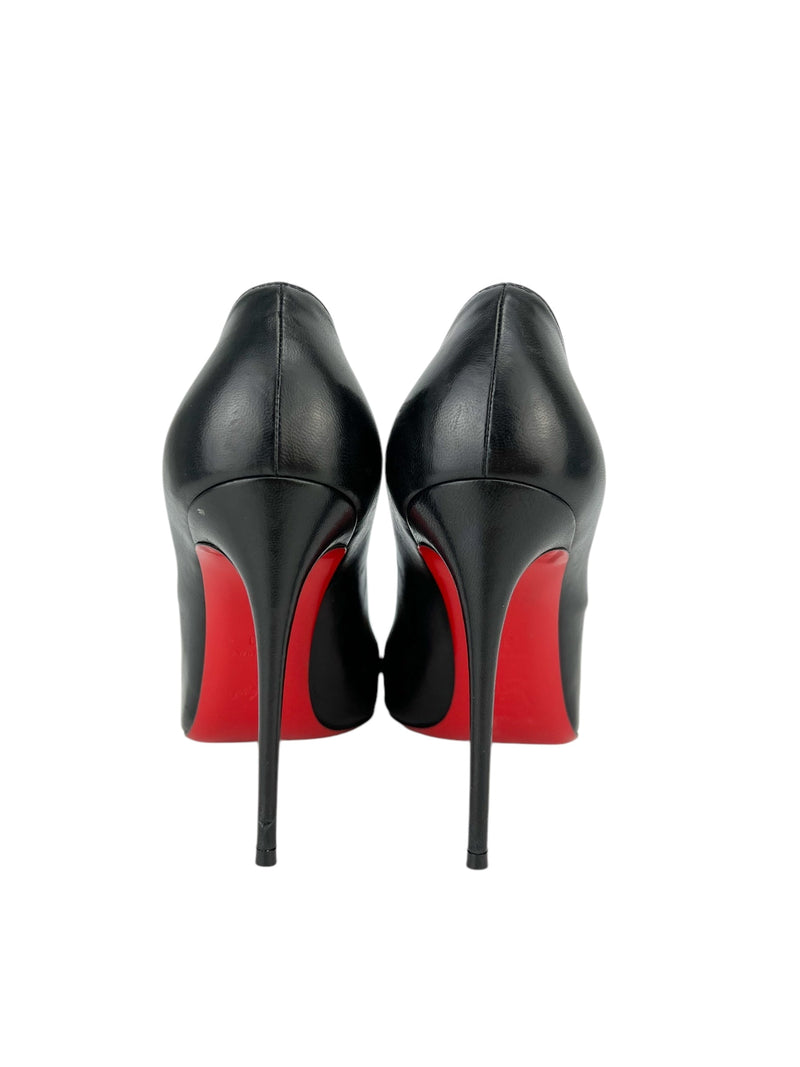 Christian Louboutin Black Pigalle Follies 100MM Size 39