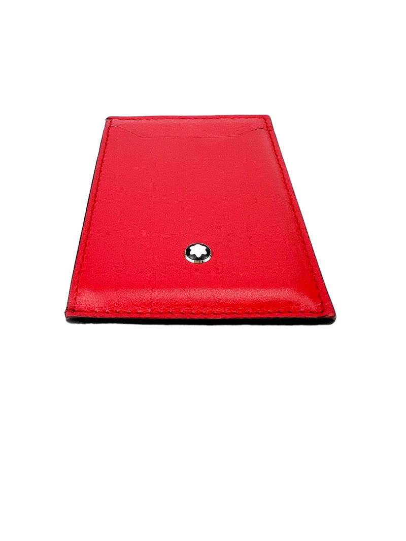 Montblanc Red Leather Cardholder (FULL SET)