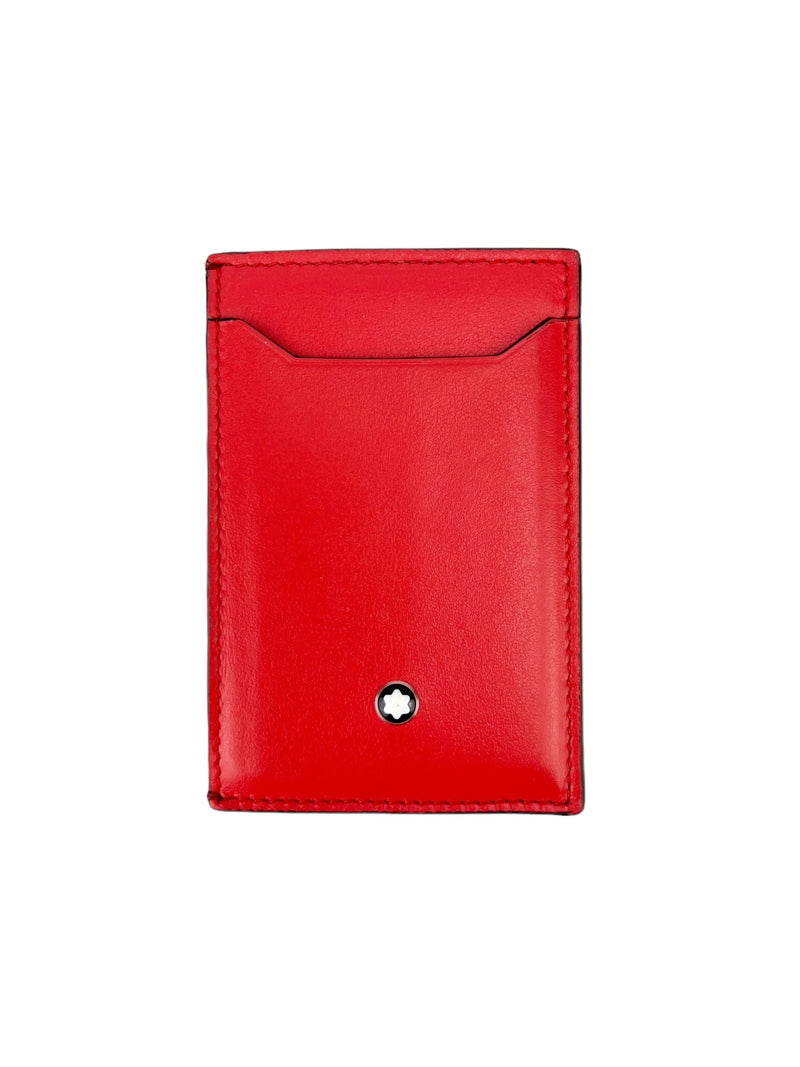 Montblanc Red Leather Cardholder (FULL SET)