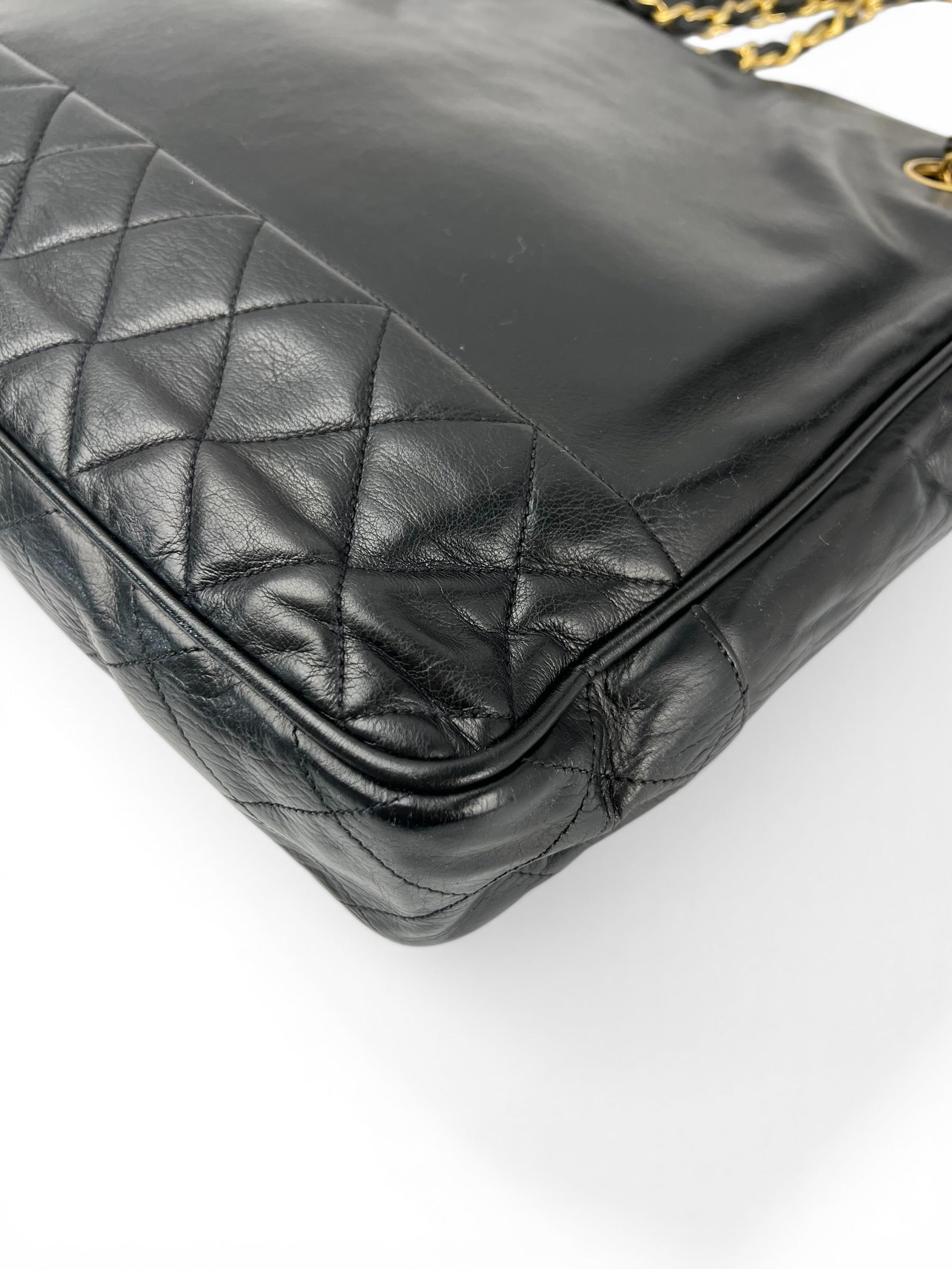 chanel-black-lambskin-vintage-24k-timeless-tote-8