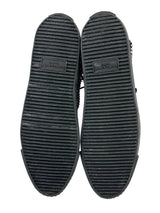 Saint Laurent Black Rhinestone High-Top Sneakers Size 38