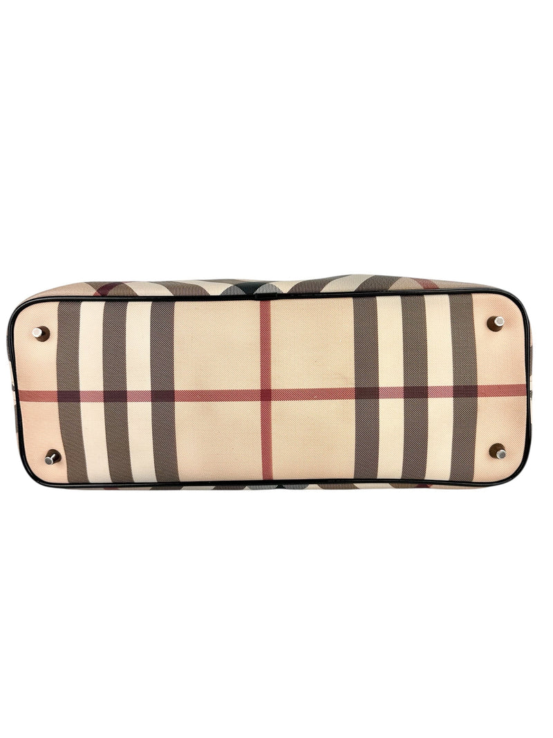 Burberry Medium Regent Tote Nova Check Canvas