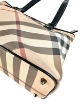 Burberry Medium Regent Tote Nova Check Canvas
