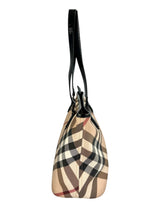 Burberry Medium Regent Tote Nova Check Canvas