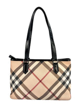 Burberry Medium Regent Tote Nova Check Canvas