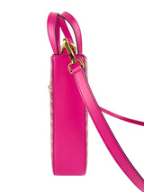 Versace Medusa Pink Top Handle W/ Strap