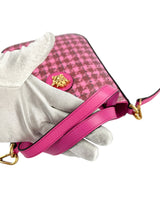 Versace Medusa Pink Top Handle W/ Strap
