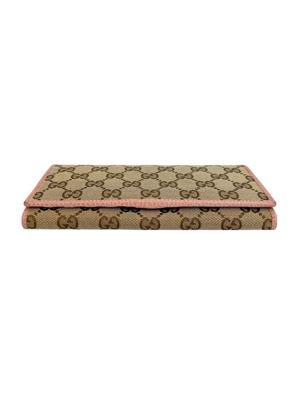 Gucci Monogram Canvas Wallet