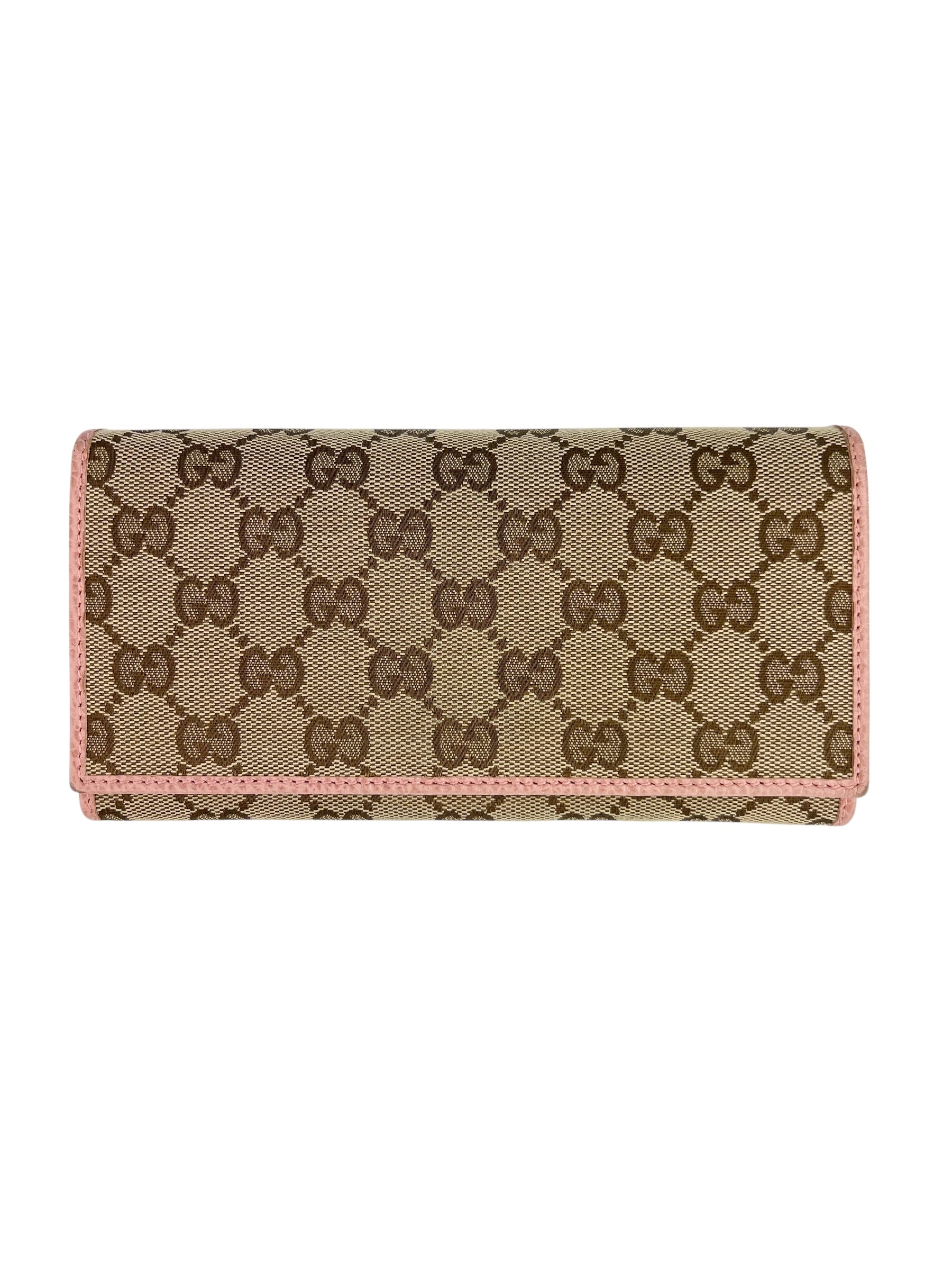 Gucci Monogram Canvas Wallet