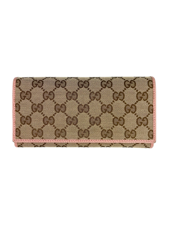 Gucci Monogram Canvas Wallet