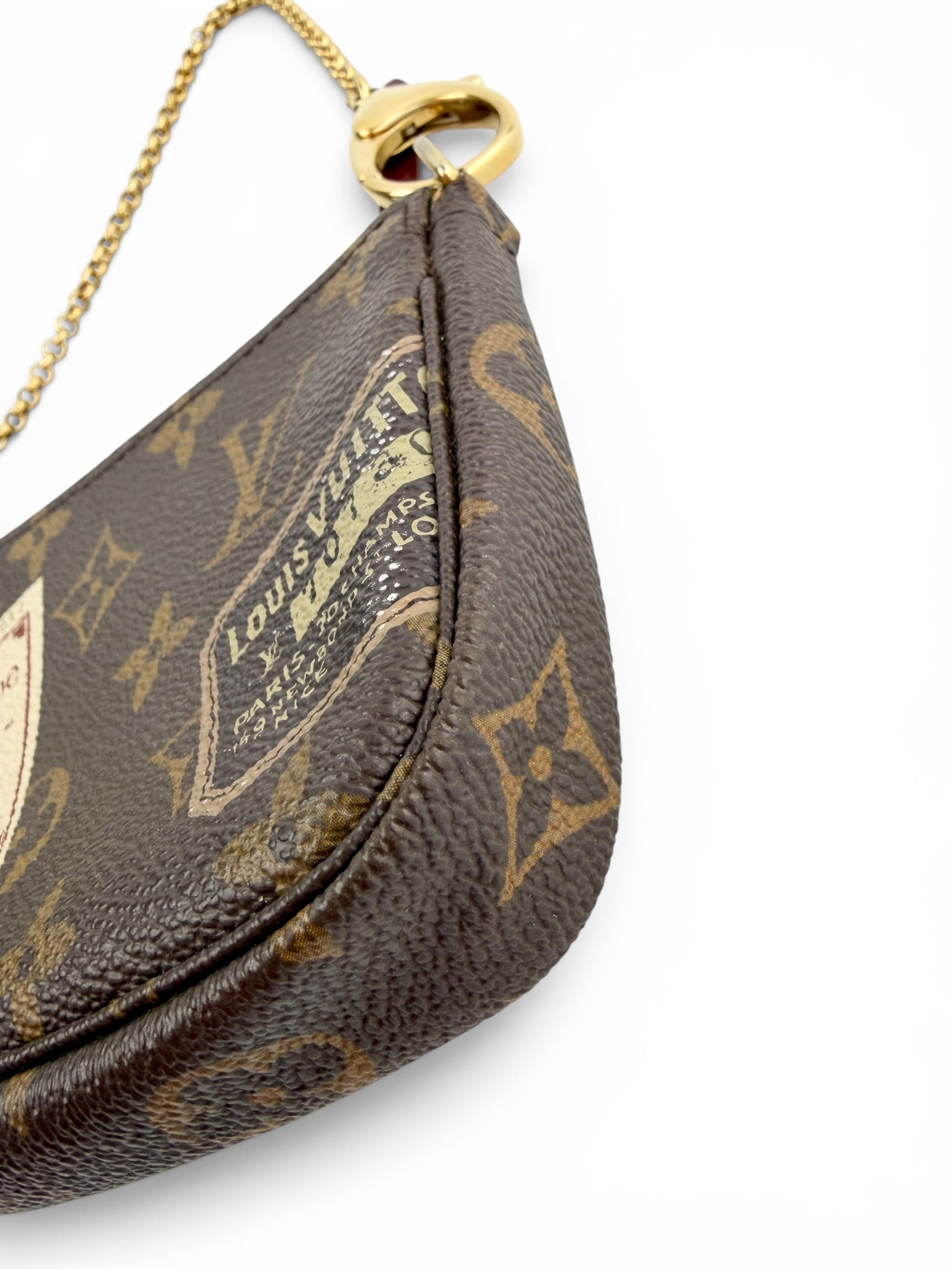小物 LOUIS VUITTON Louis Vuitton Limited Edition Trunks & Bags Mini Pochette Accessories