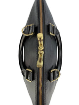 Louis Vuitton Black Epi Alma PM w/ Lock
