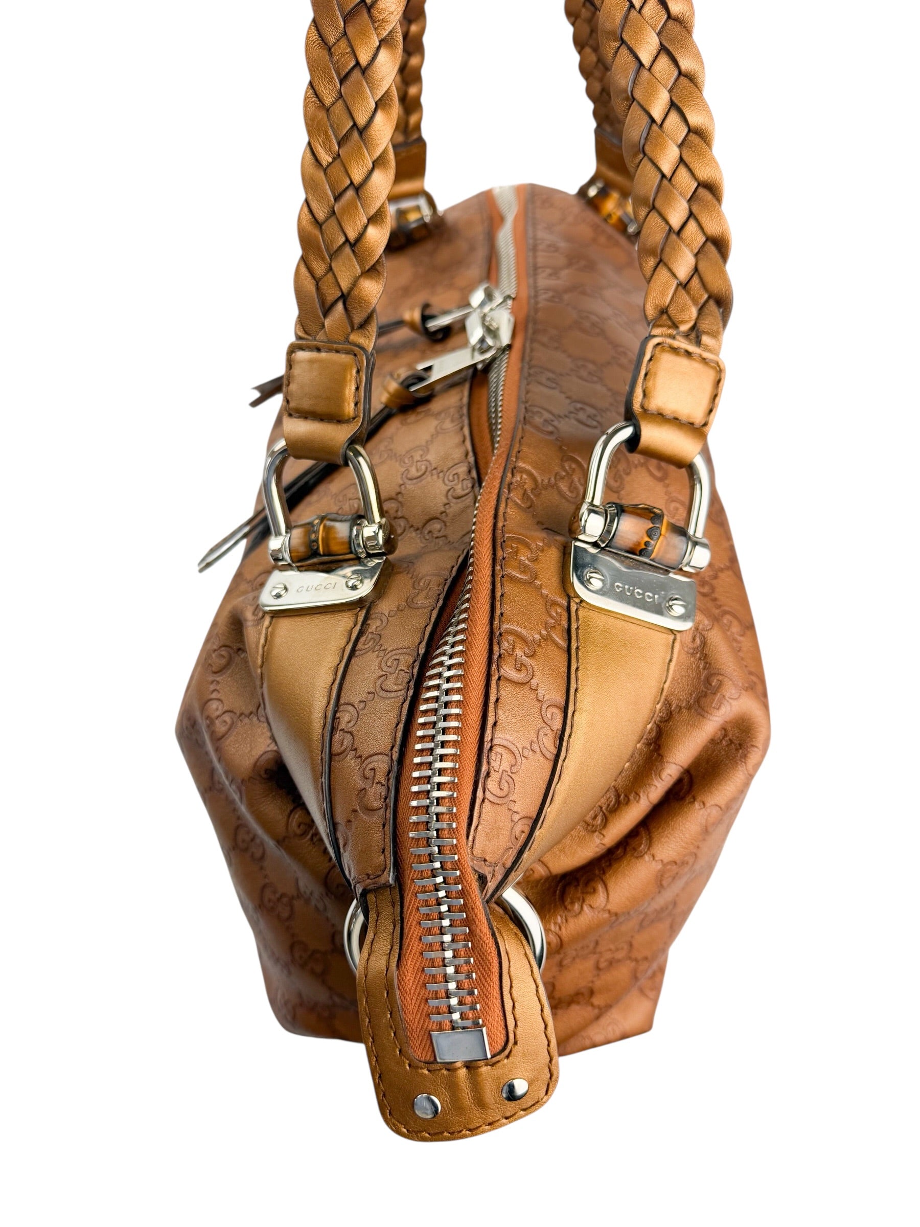 gucci-copper-leather-embossed-monogram-bamboo-tote--6