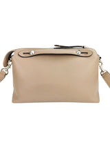 Fendi Gray Leather By The Way Crossbody Medium