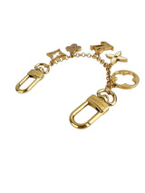 Louis Vuitton Chain de Fleur Gold Bag Charm