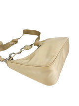 Prada Desert Beige Re-Edition Crossbody (Full Set)