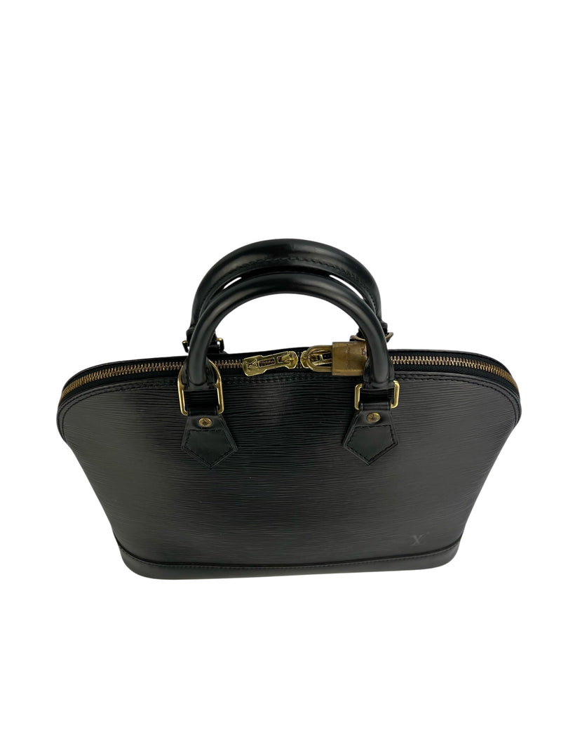 Louis Vuitton PM Black Epi Alma