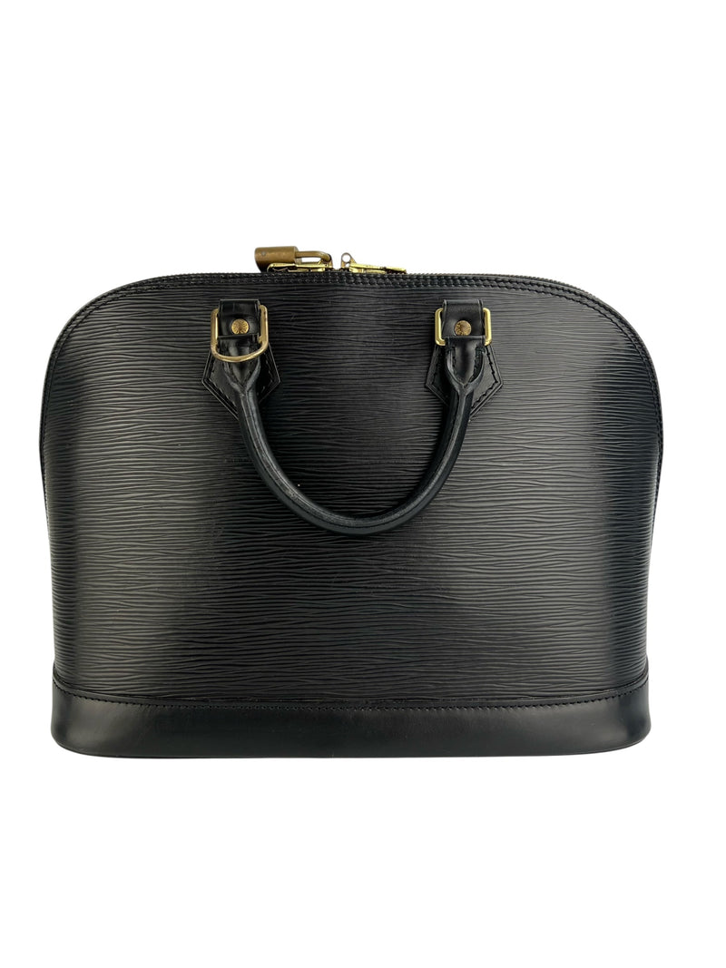 Louis Vuitton PM Black Epi Alma