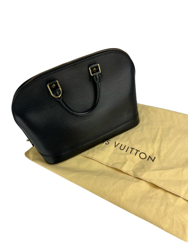Louis Vuitton PM Black Epi Alma
