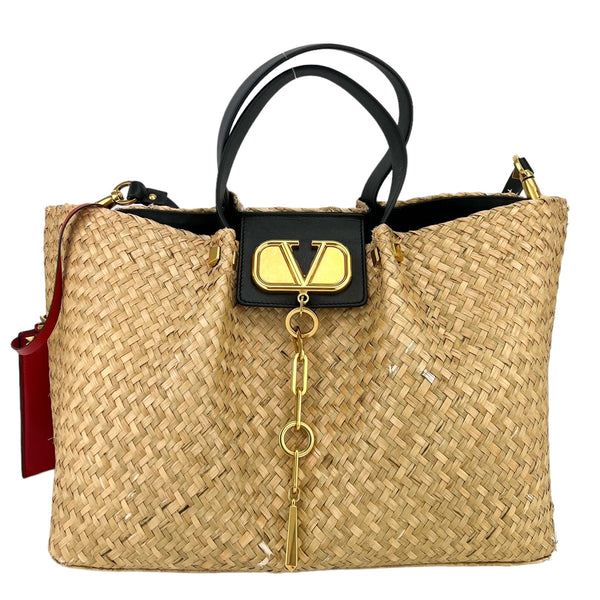 Valentino straw tote on sale
