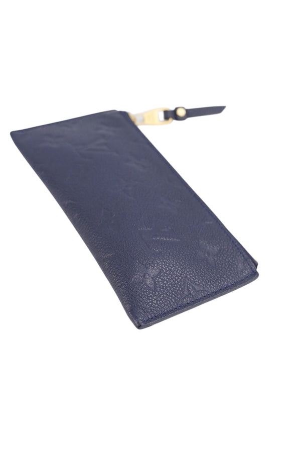 Louis Vuitton Navy Empriente Zip Pouch