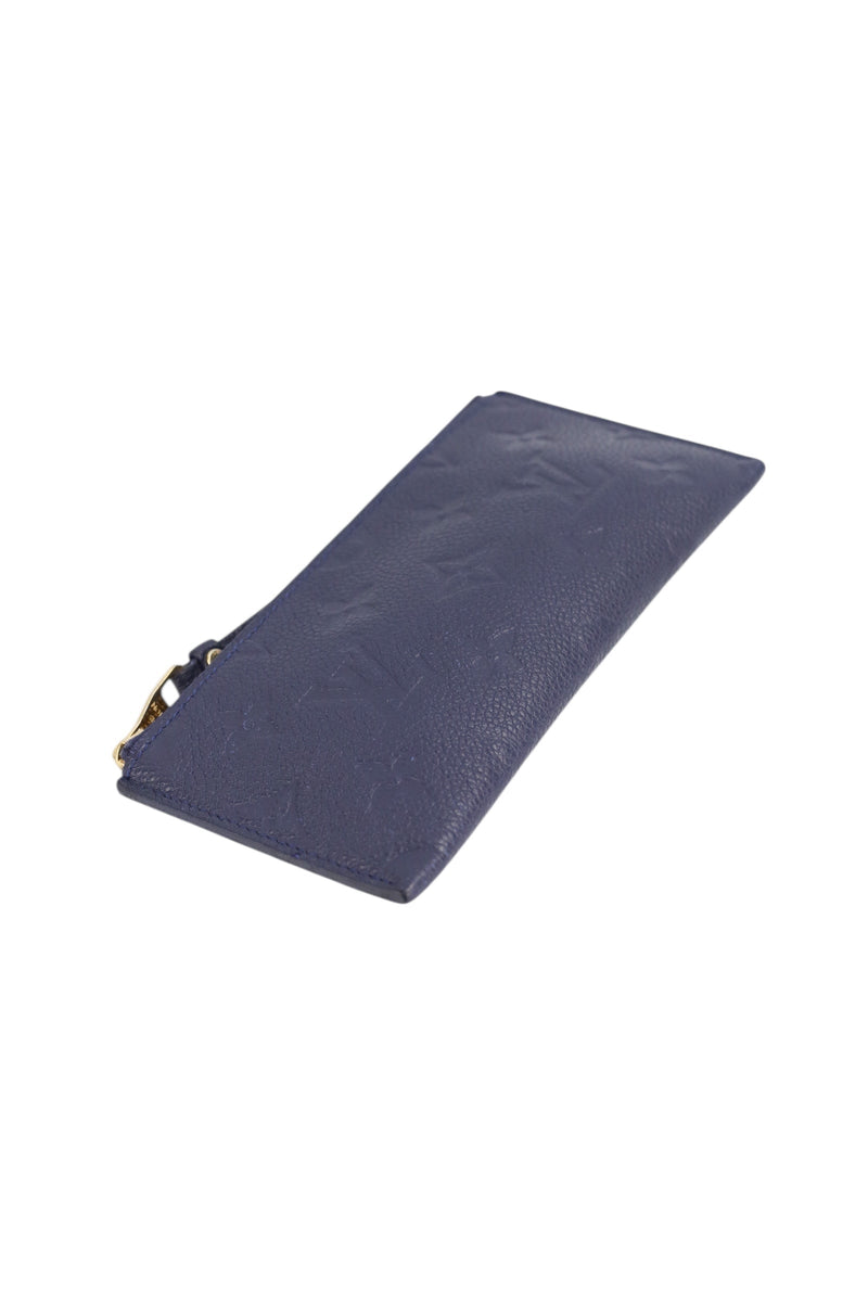 Louis Vuitton Navy Empriente Zip Pouch