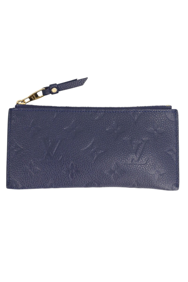 Louis Vuitton Navy Empriente Zip Pouch