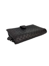 Bottega Veneta Brown Intrecciato Compact Wallet