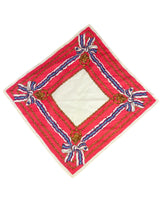 Celine Pink Bow Logo Scarf