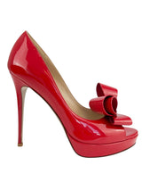 Valentino Red Bow Heels Size 38