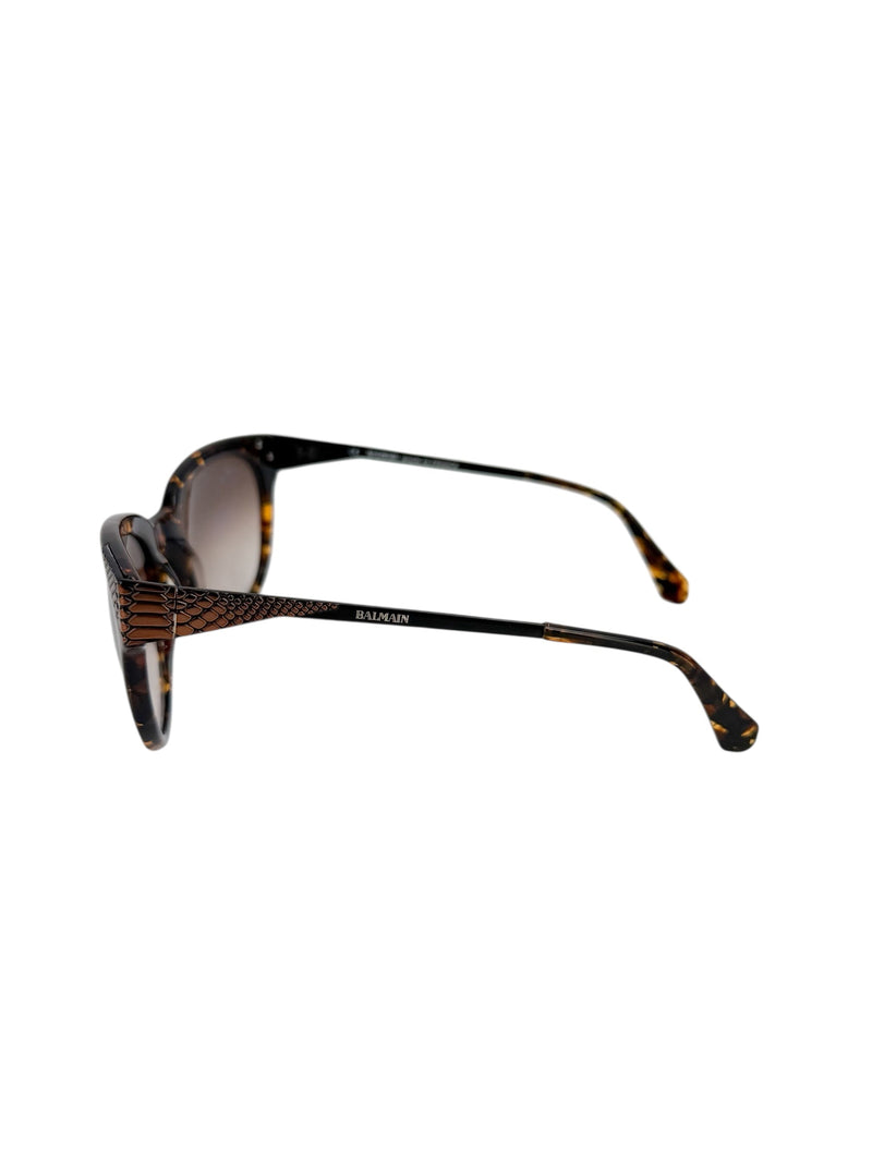 Balmain Tortoise Sunglasses