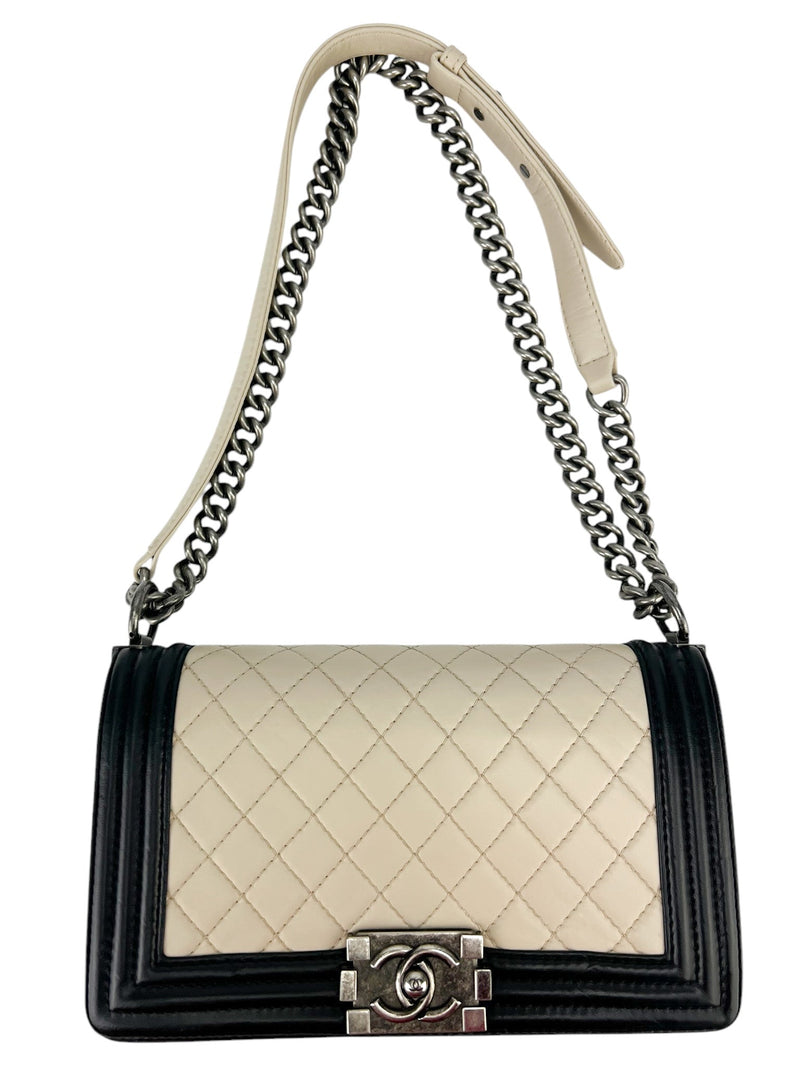 Chanel Boy Flap Bag Quilted Lambskin Medium