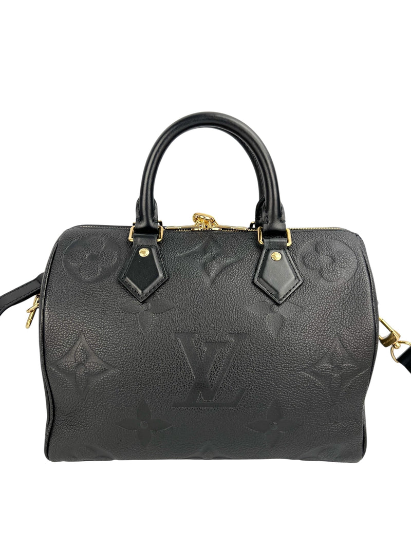 Louis Vuitton Black Bandouliere 25 (FULL SET)