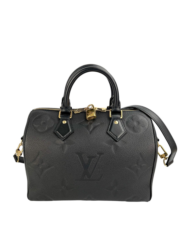 Louis Vuitton Black Bandouliere 25 (FULL SET)