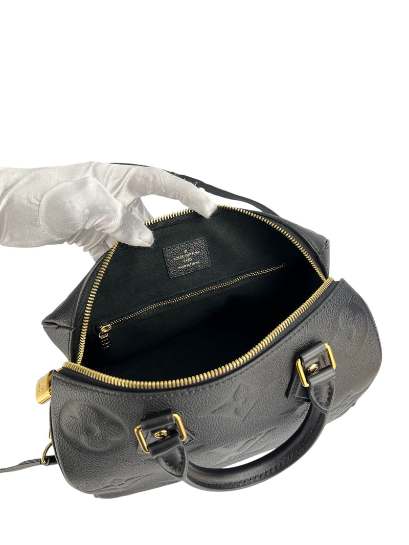 Louis Vuitton Black Bandouliere 25 (FULL SET)