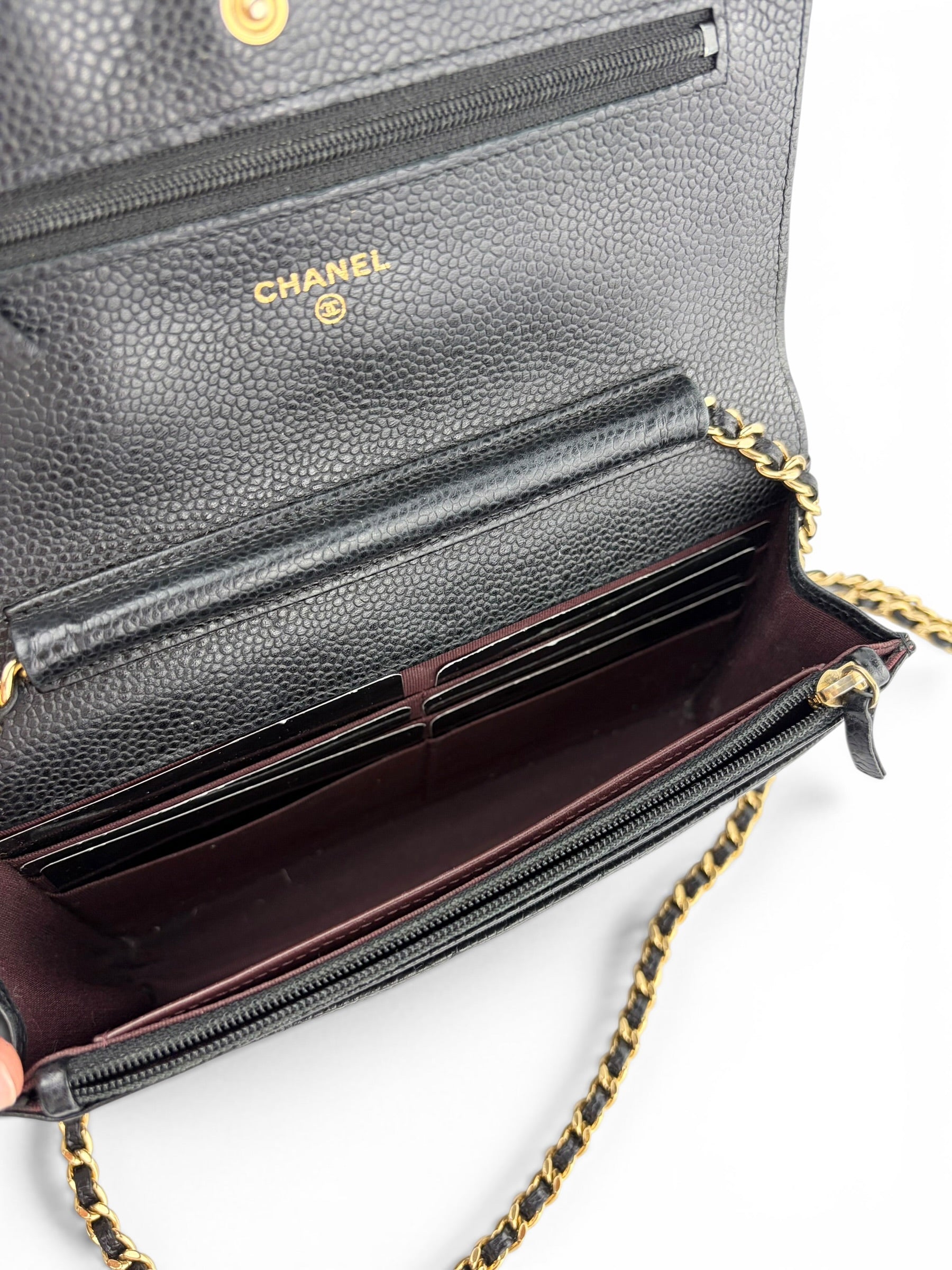 chanel-black-caviar-wallet-on-chain--full-set--10
