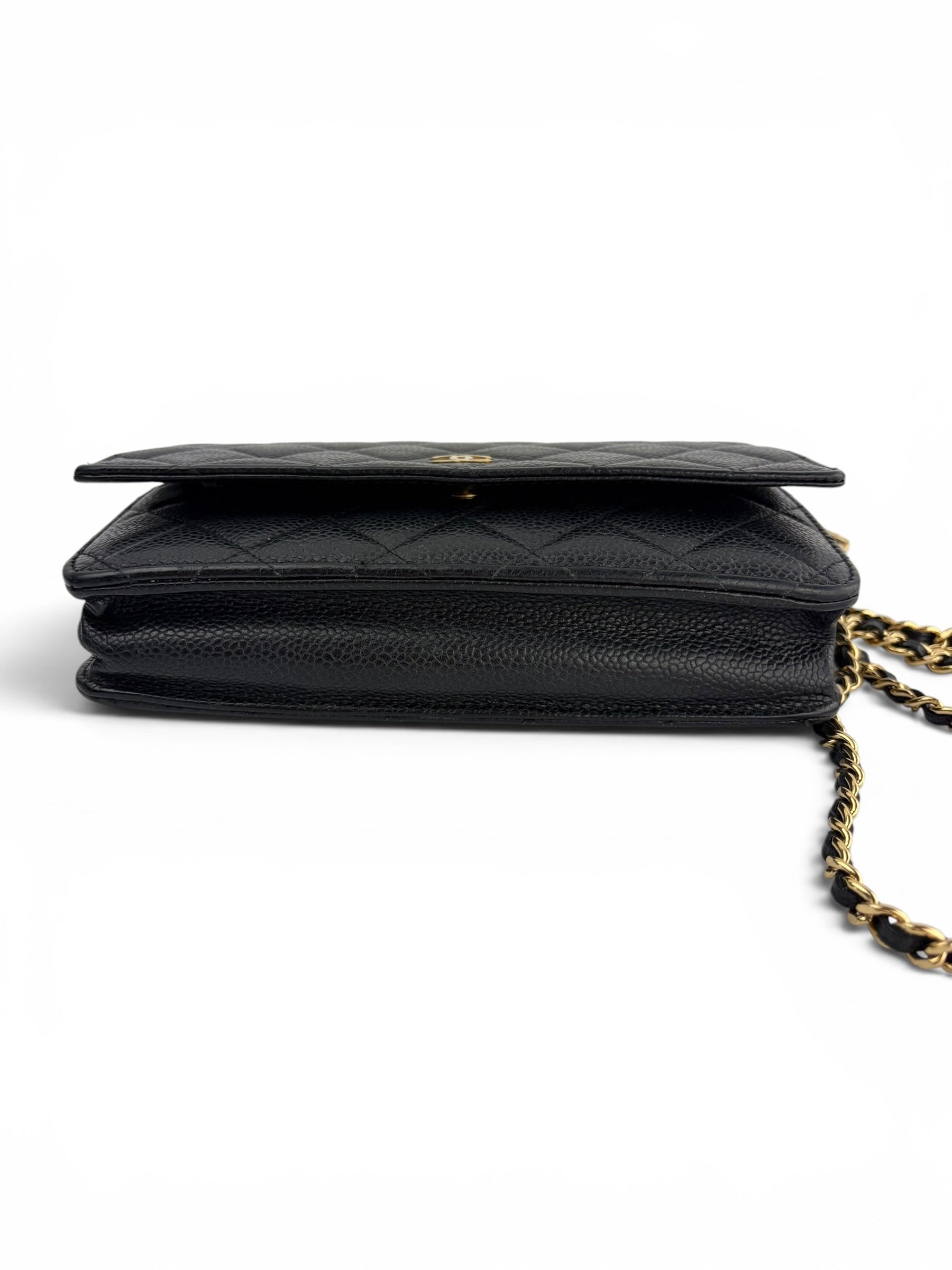 chanel-black-caviar-wallet-on-chain--full-set--7