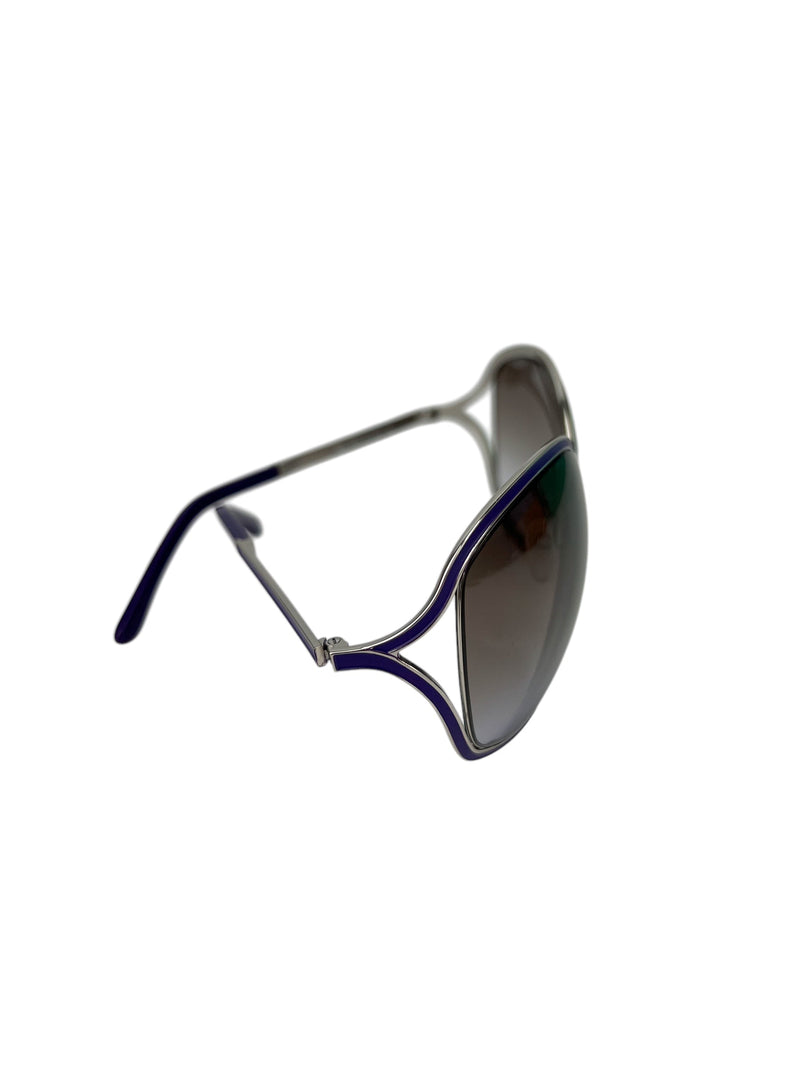 Tom Ford Purple Frame Rickie Sunglasses