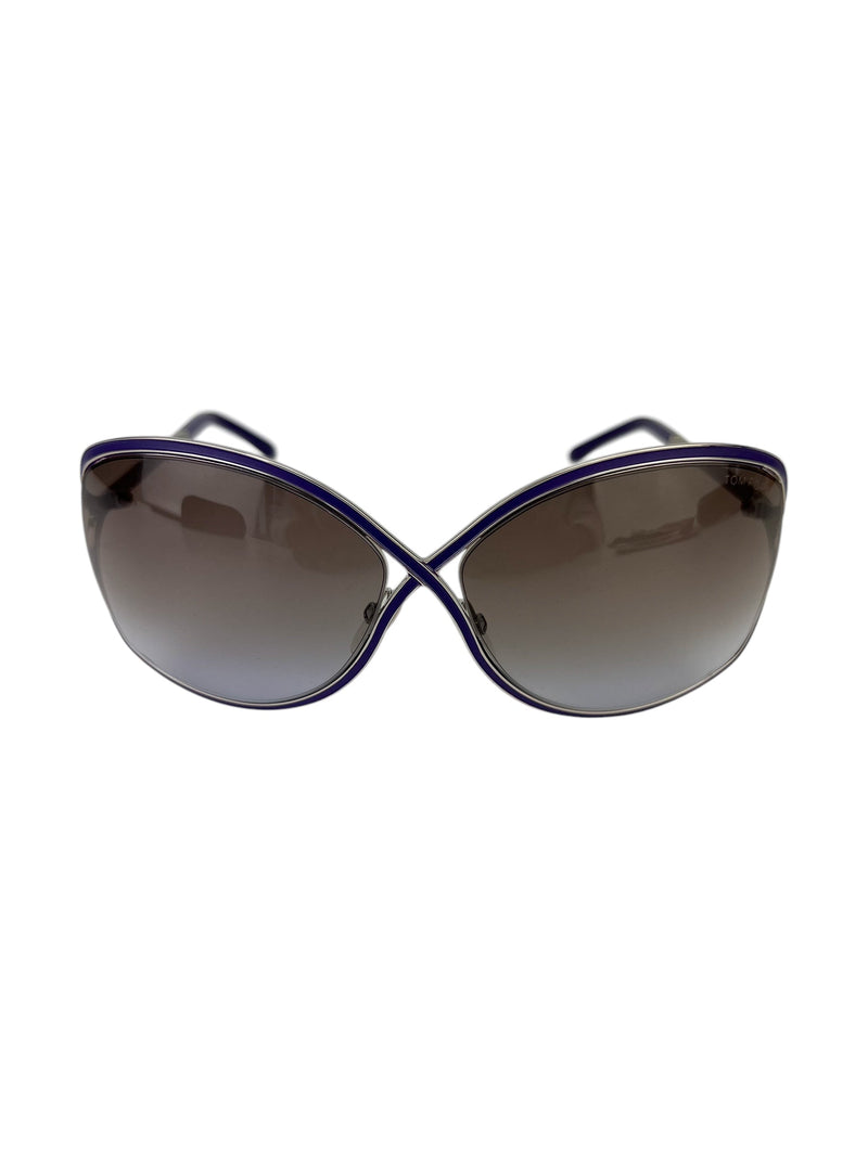 Tom Ford Purple Frame Rickie Sunglasses