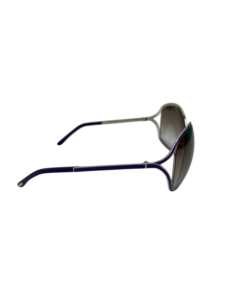 Tom Ford Purple Frame Rickie Sunglasses