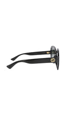 Gucci Black Square Sunglasses W/ Hard Case